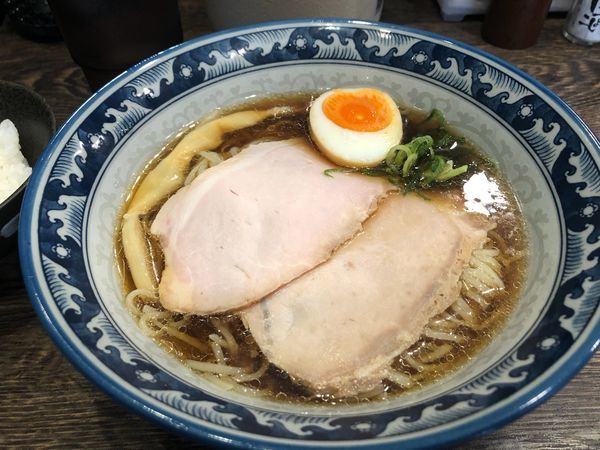 「冷やし煮干そば」@中華そば 無限の写真