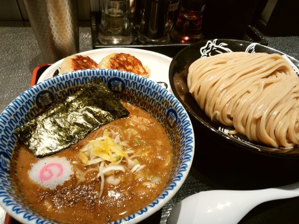 「濃厚つけめん ＋餃子」@松戸富田麺絆の写真