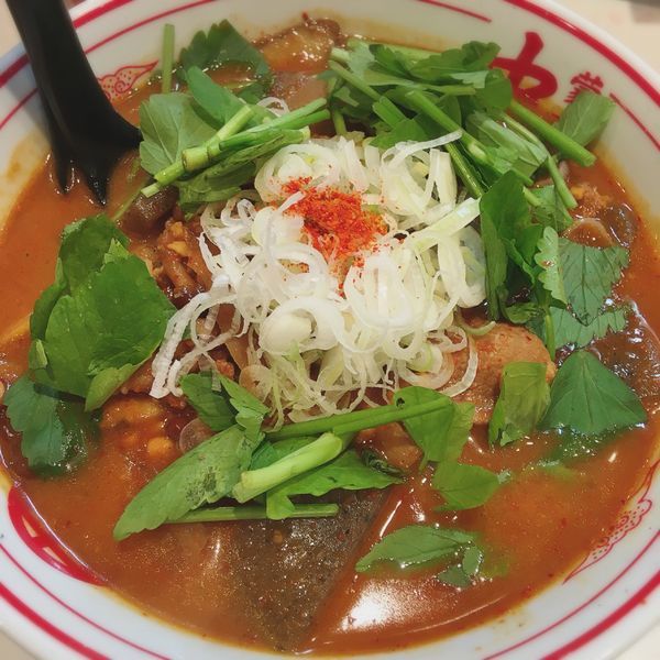 「おはよう東北(限定) + 小ライス」@蒙古タンメン 中本 高田馬場店の写真