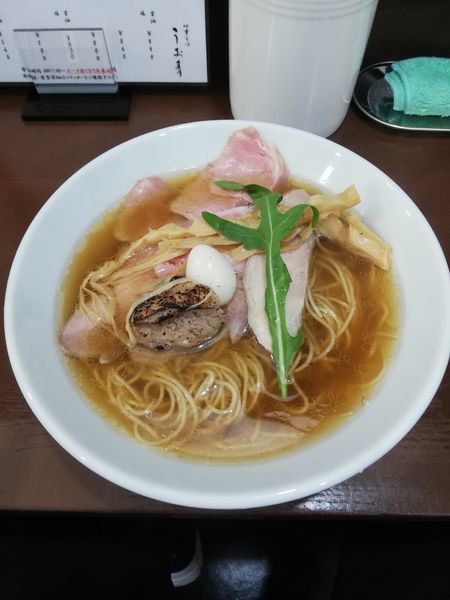 「上中華　醤油　990円」@中華そば うお青の写真