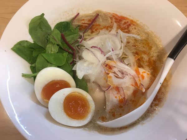 「【限定】蟹そば」@麺屋Mの写真