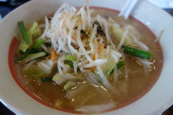 「塩野菜たんめん640円」@幸楽苑 野田堤台店の写真