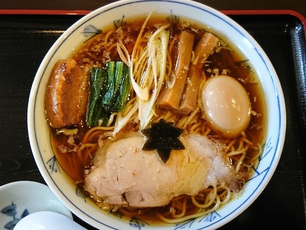 「特製中華そば ￥1000」@食煅 もみじの写真