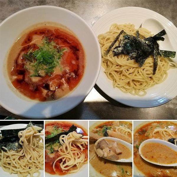 「担々麺つけ麺(限定)  1100円」@麺 やまらぁの写真