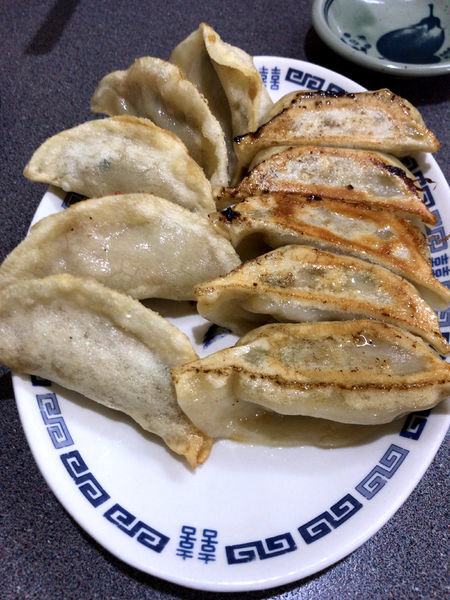 「揚げ餃子　200円」@味一番の写真