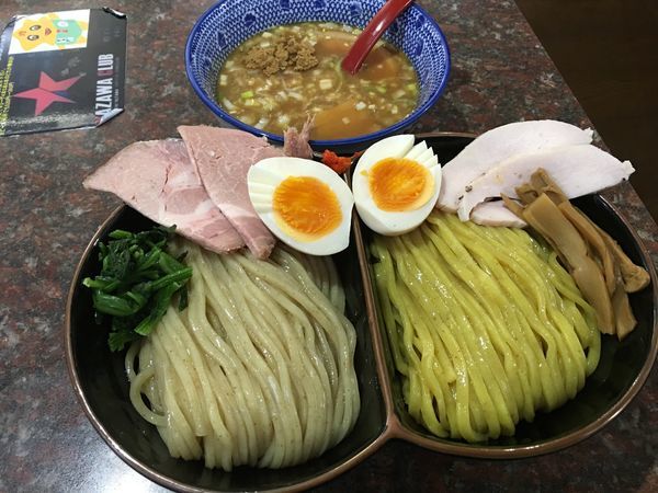 「LINE限定 ダブルつけ麺 900円」@らーめんや煌の写真