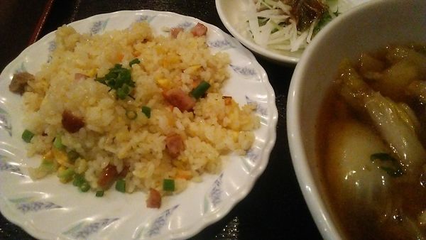 「C定食セット 850円」@健康中華 青蓮 さいたま新都心店の写真