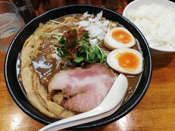「カレーそば（限定）」@麺屋 鶏口の写真
