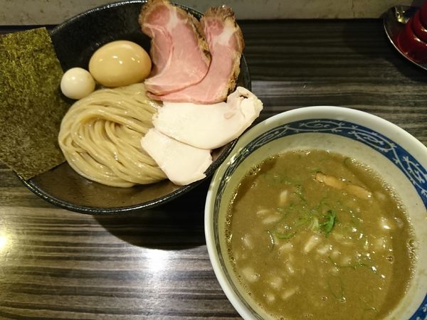 「特製重濃煮干つけ麺(1050円)」@志奈そば 田なかの写真