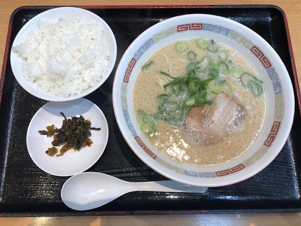 「朝ラーメン」@IPPUDO NOODLE EXPRESS 蓮田SA店の写真