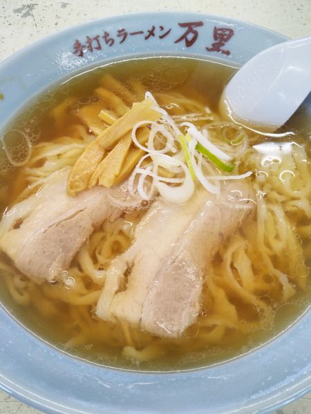 「ラーメン＋餃子」@万里の写真