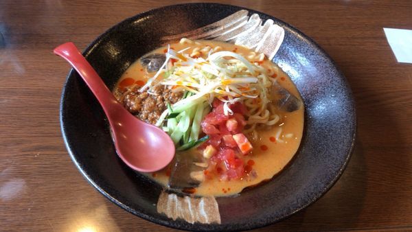 「冷やしタンタン麺」@蔵出し味噌 麺場 壱歩 武蔵村山店の写真