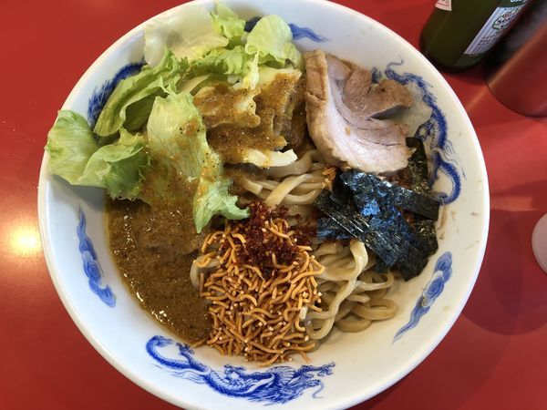 「冷やしまぜそば大盛り」@ジャンクガレッジ 白岡店の写真