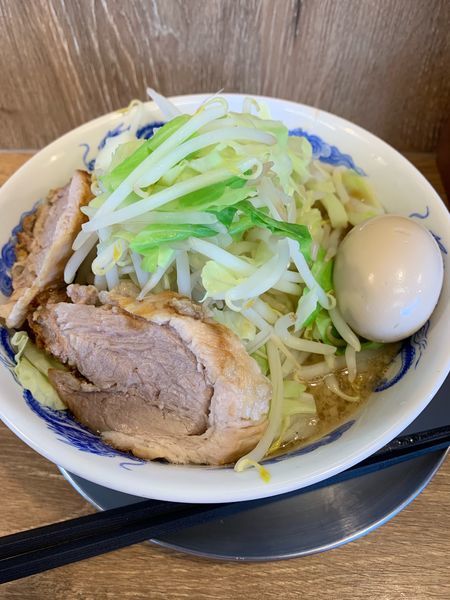 「豚玉らーめん」@ジャンクガレッジ 深谷店の写真