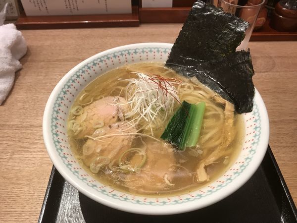 「塩そば（クーポン100円引き）」@中華そば 勝本の写真