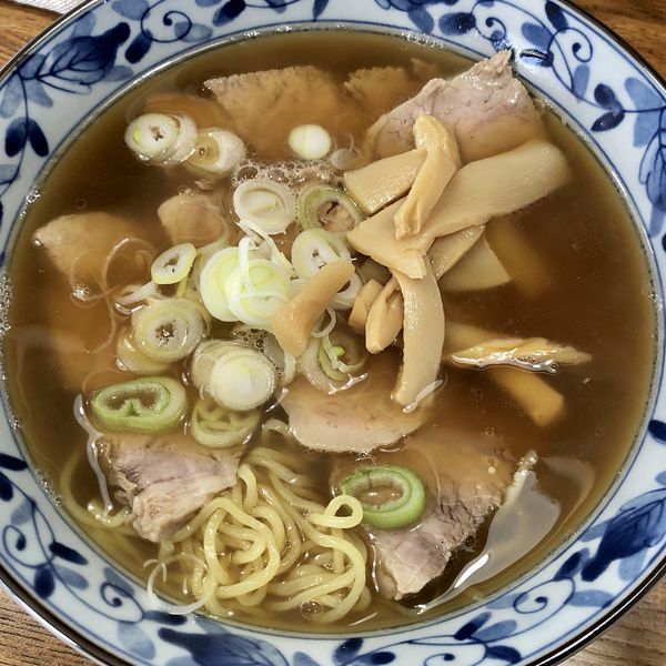 「チャーシューメン」@中華そば 佐とうの写真