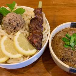 濃厚レバーつけ麺❤️