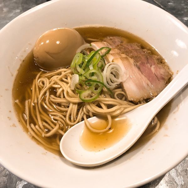 「味玉らぁめん (醤油) ¥880」@らぁめん家 有坂の写真