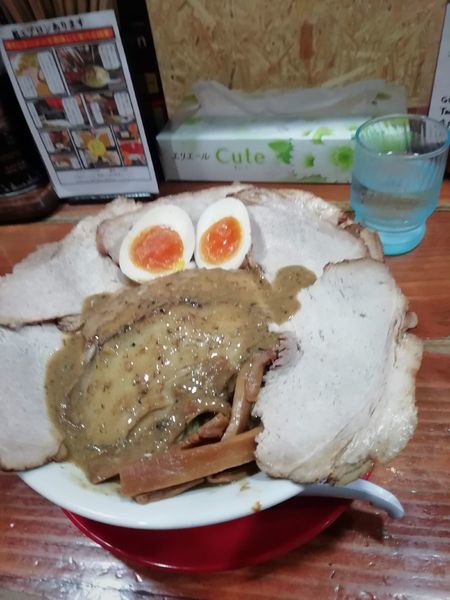 「ごぐにぼ+もも肉チャーシュー+煮玉子」@長尾中華そば 東京神田店の写真