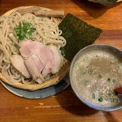 秋刀魚の燻つけ麺