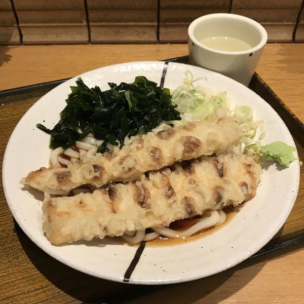 「冷しちくわ天(¥420)」@しぶそば 武蔵小杉店の写真