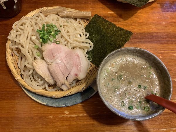 「秋刀魚の燻つけ麺」@豚骨らーめん れんの写真