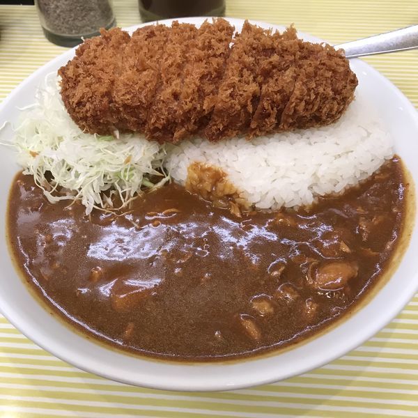 「ロースカツカレー（￥1,000）」@とんかつ檍のカレー屋 いっぺこっぺの写真