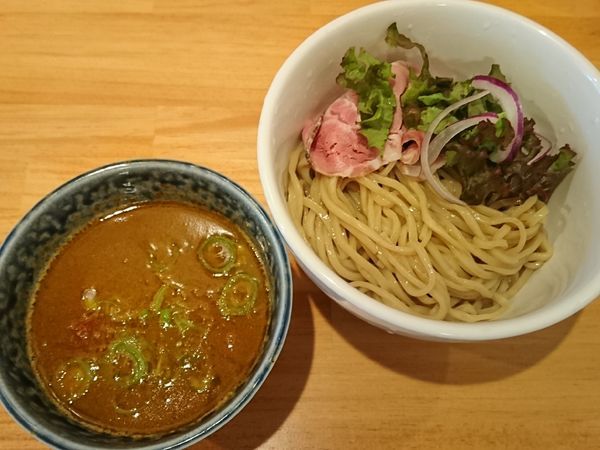 「【限定】スパイシーなカレーつけ麺 ￥880」@らーめん コッコの写真