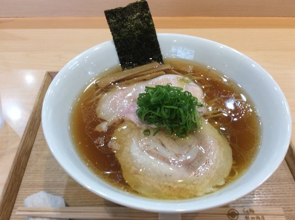 「醤油らーめん¥1100」@飯田商店 湯河原本店の写真