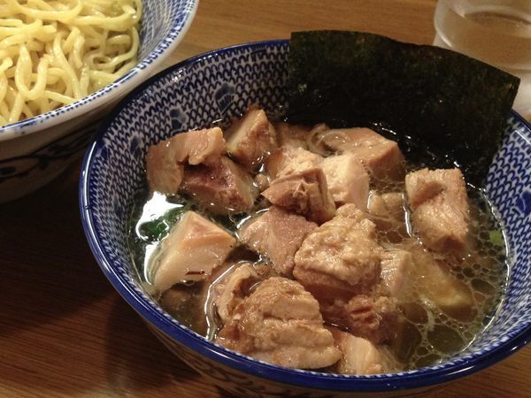 「塩つけそば＋チャーシュー」@中華そば こましょうの写真