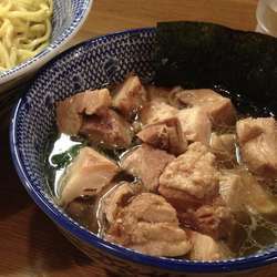 塩つけそば＋チャーシュー