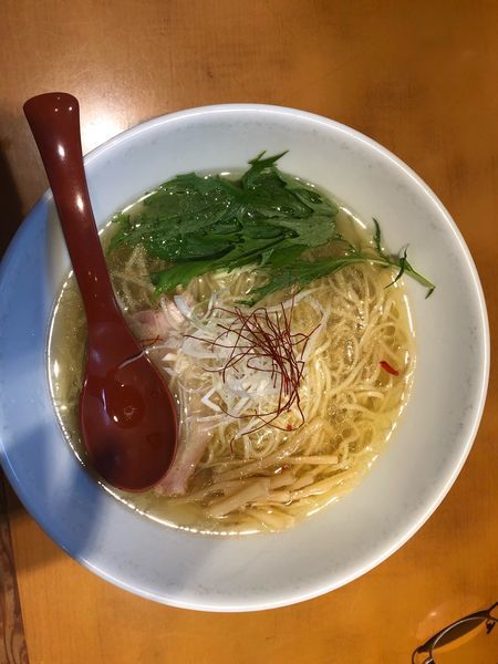 「しおラーメン（800円）」@麺屋 翔 品川店の写真