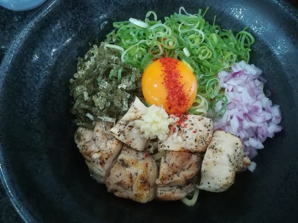 「まぜそば（大盛り）」@Ramen 光鶏の写真