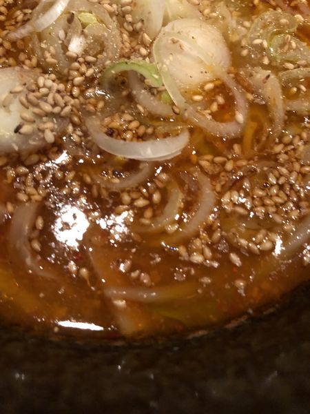 「辛味噌つけめん」@つけ麺屋 やすべえ 赤坂店の写真