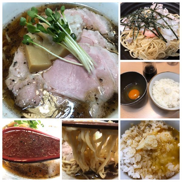 「【限定】所沢鴨ブラックらぁ麺 800円 TKG 150円」@㐂九八 ～garage～の写真