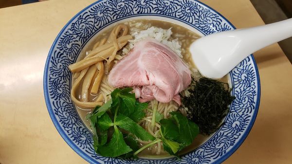 「濃い冷やし煮干しそば 800円」@中華そば よしかわの写真