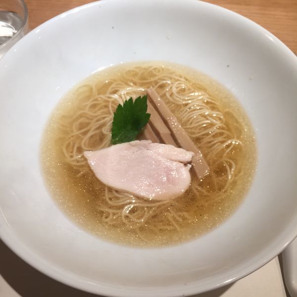 「鯛らーめん 麺少なめ 880」@麺屋 ま石の写真