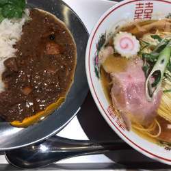 中華そば　ランチカレーセット