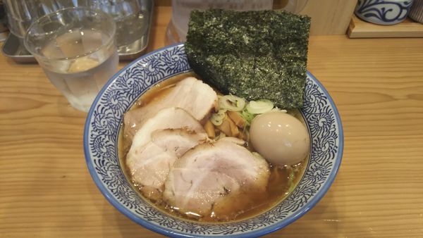 「特製中華そば1000円」@中華そば 笑歩の写真