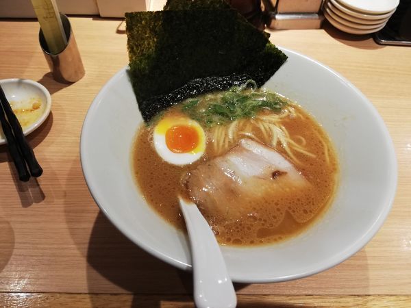 「醤油豚骨ラーメン　限定」@博多一風堂 五反田東口店の写真