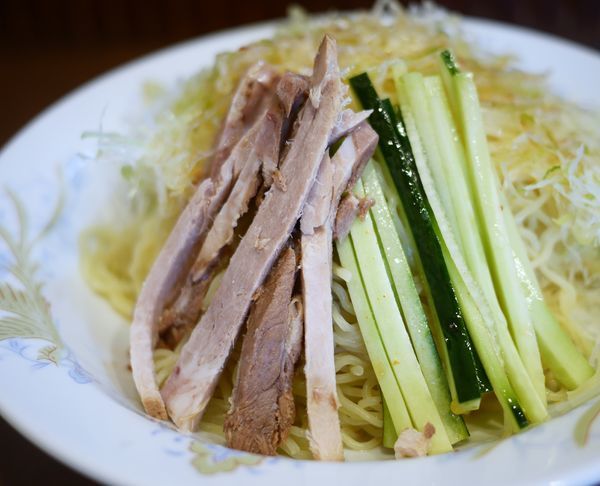 「冷やし葱そば」@鶏舎の写真