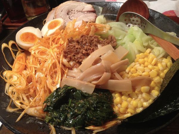 「凄い味噌らーめん」@らーめん東京食品 六本木店の写真