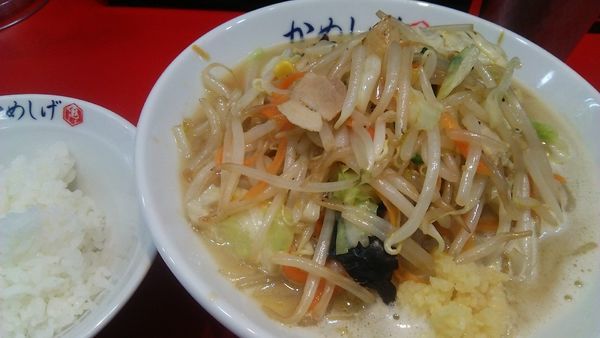 「濃厚タンメン 780円」@濃厚タンメン かめしげの写真