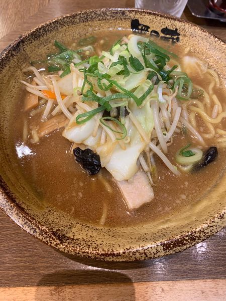 「野菜味噌ラーメン」@越後秘蔵麺 無尽蔵 なとり家の写真