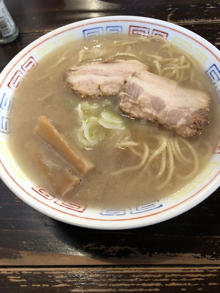 「背脂ソバ 700円」@二丁目食堂の写真