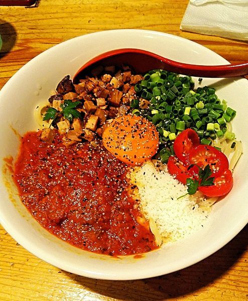 「トマトまぜメン 1000円」@十夢の写真