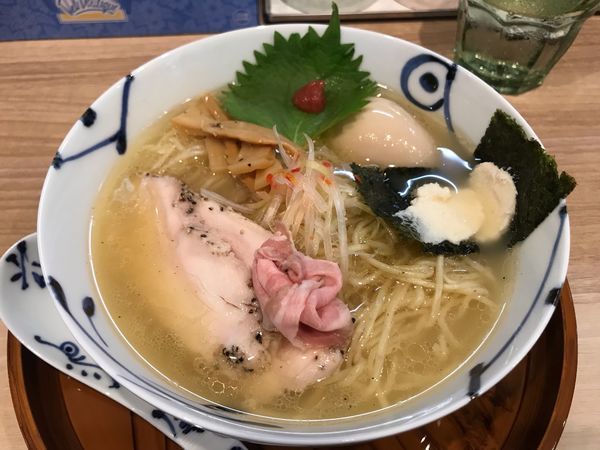 「鯛清湯塩らーめん＋味玉」@麺や 空月の写真