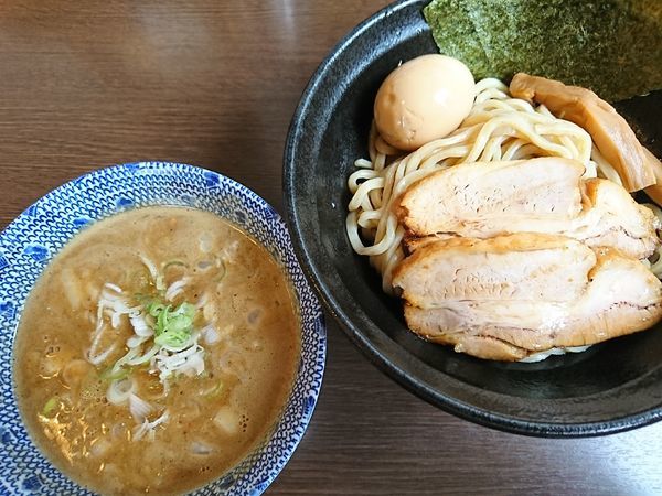 「特製つけ麺(1100円)」@つけ麺 弥七の写真