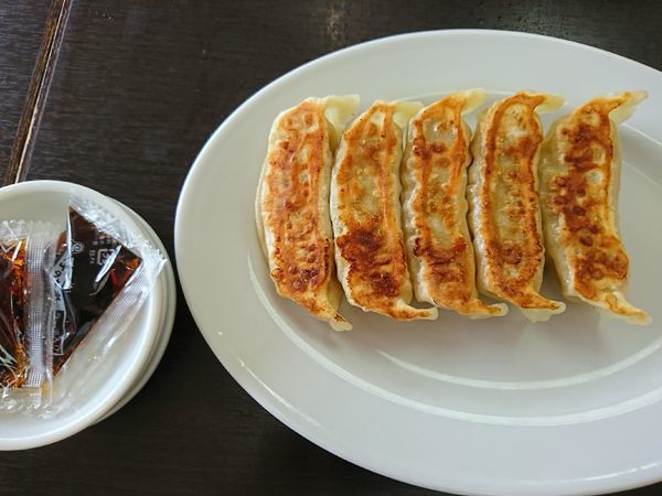 「焼き餃子(450円+税)」@佐野サービスエリア（下り）れすとらんの写真