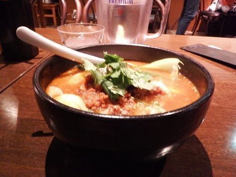 「担々刀削麺」@刀削麺 張家 恵比寿店の写真